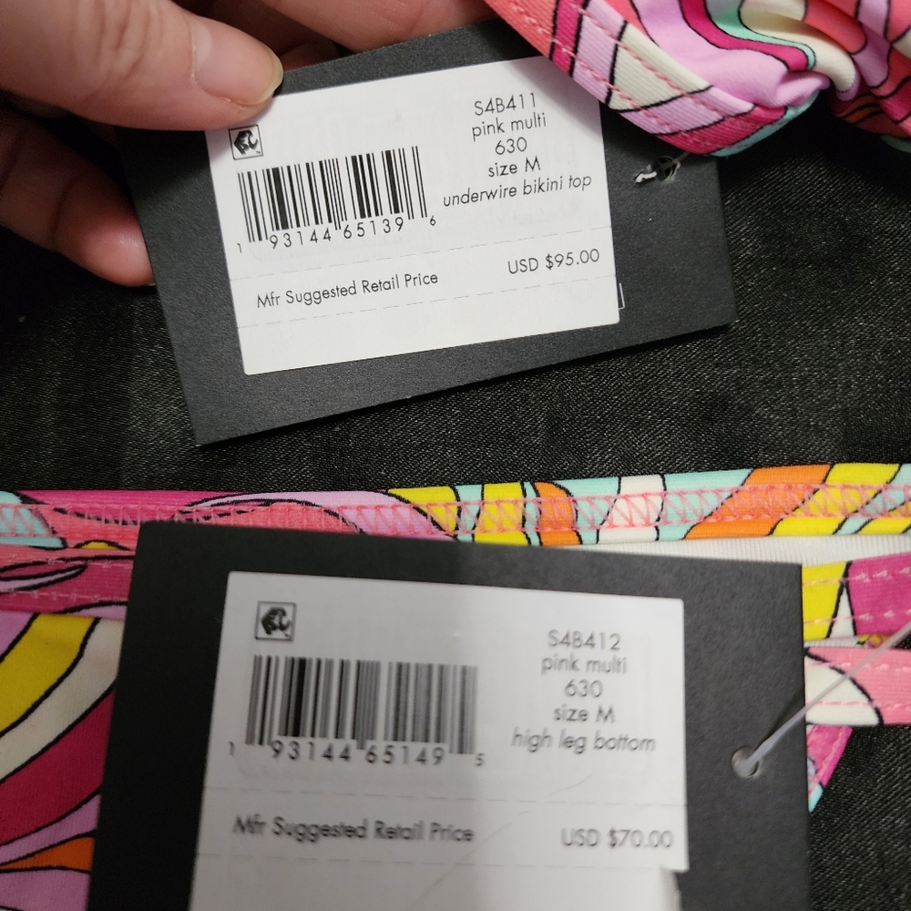 Kate Spade Colorful Floral 2 Piece Bikini - Picture 6 of 10
